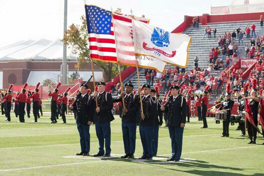 Color Guard ROTC Illinois State